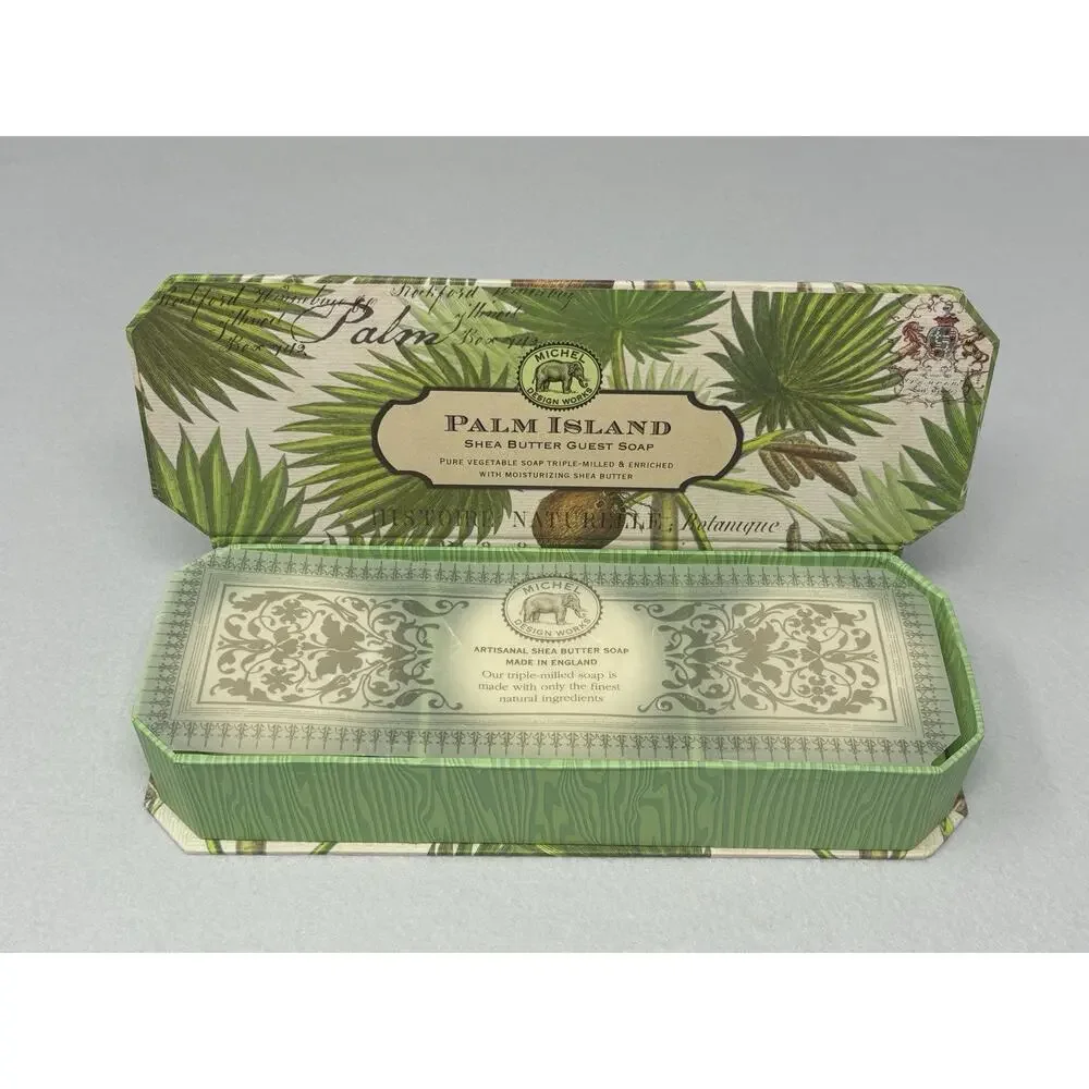 Michel Design Works Palm‎ Island Shea Butter Soap Gift Set / Set Of Three Soap